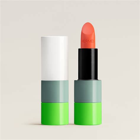 hermes red lipstick